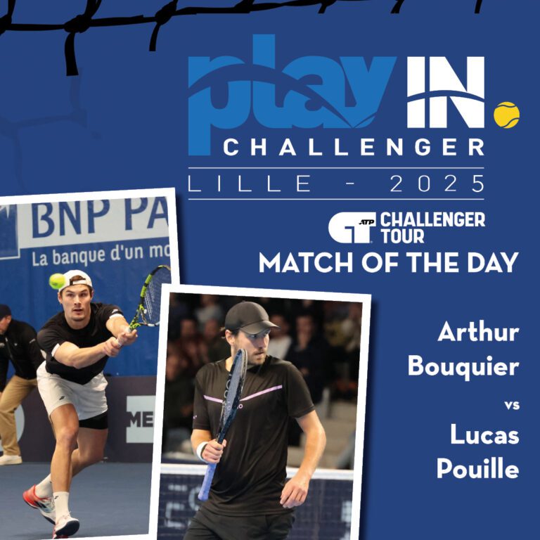 Lire la suite à propos de l’article Play In Challenger de Lille 2025 : Lucas Pouille au rendez-vous des promesses